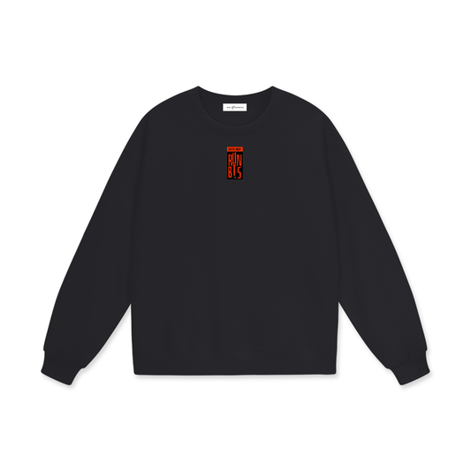 Ask Me About Run BTS 2.0 Heavyweight Drop Shoulder Sweatshirt