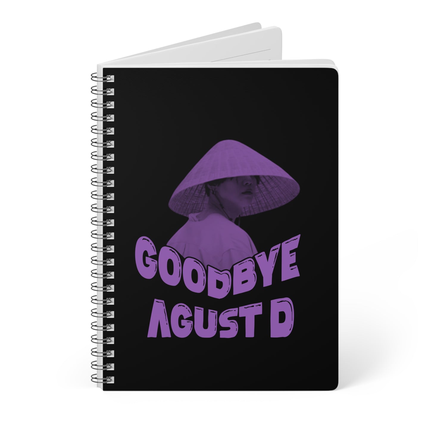 Goodbye Agust D Wirobound Softcover Notebook, A5