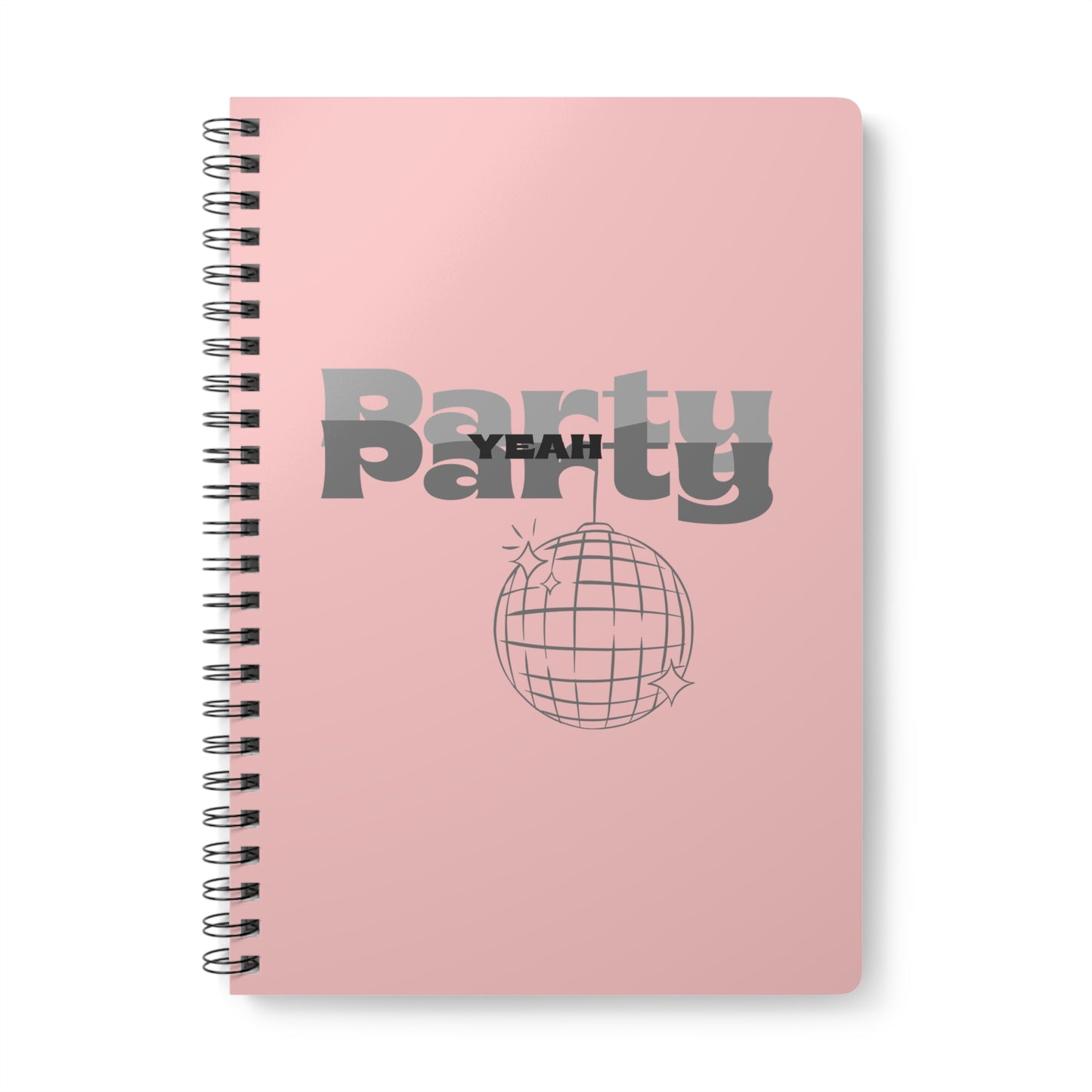 Party Party Yeah (Jungkook) Wirobound Softcover Notebook, A5