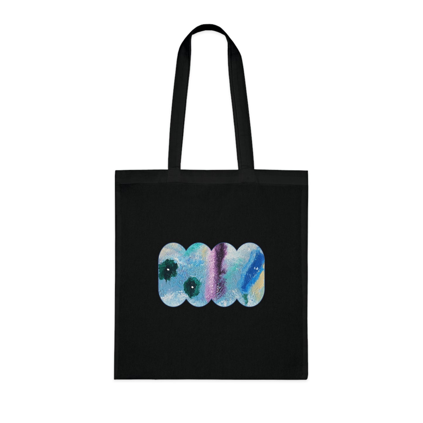 Petri Dish With An Accent (Ripple) Cotton Tote