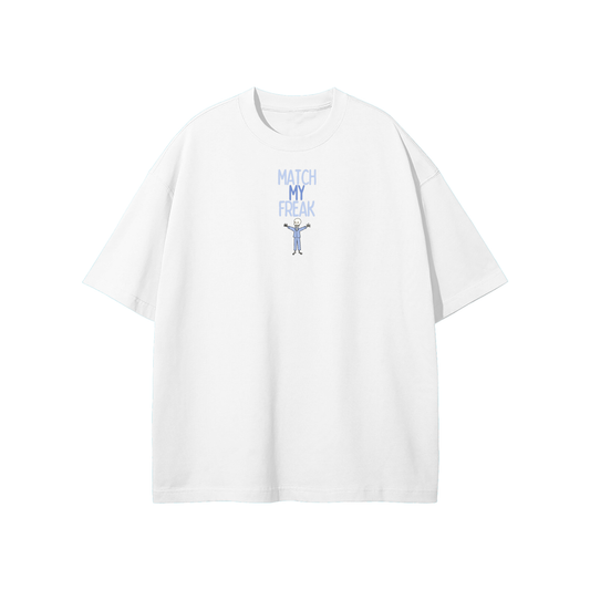 Match My Freak (Skeleton) Streetwear Heavyweight Loose Fit T-Shirt
