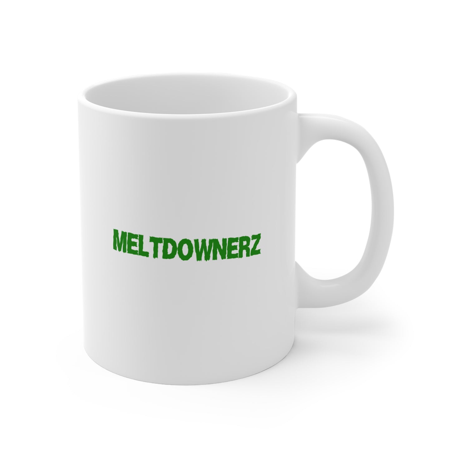Meltdownerz (Green) 11oz White Mug