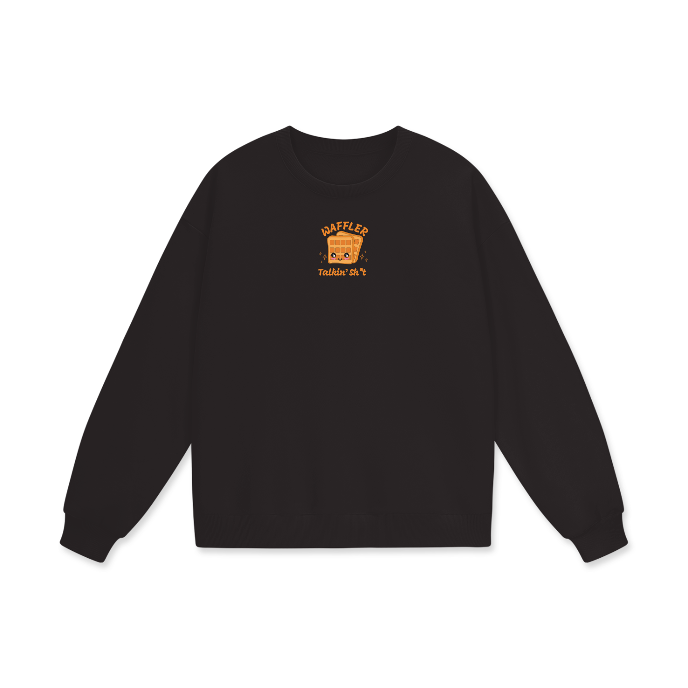 Waffler Heavyweight Drop Shoulder Oversized Fleece Sweatshirt