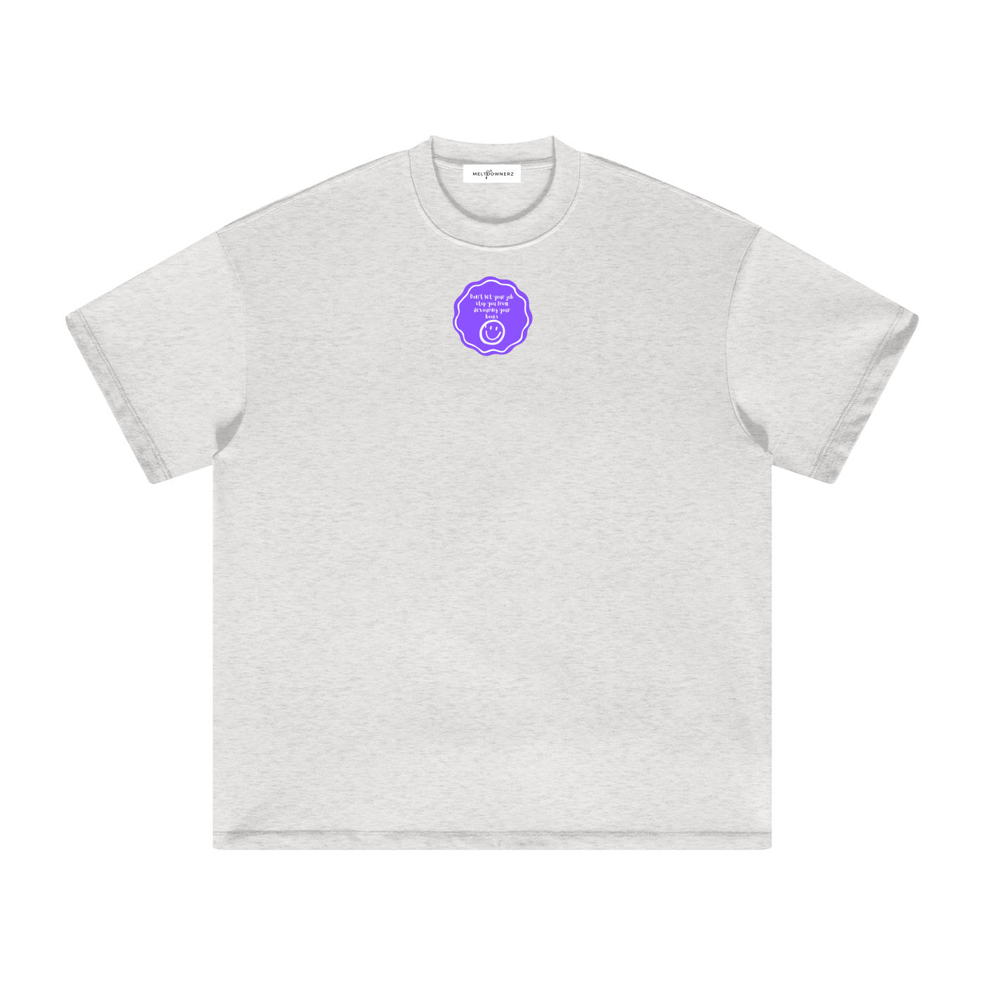 Don't Let Your Job Stop You From Devouring Your Books (Badge) Heavyweight T-Shirt