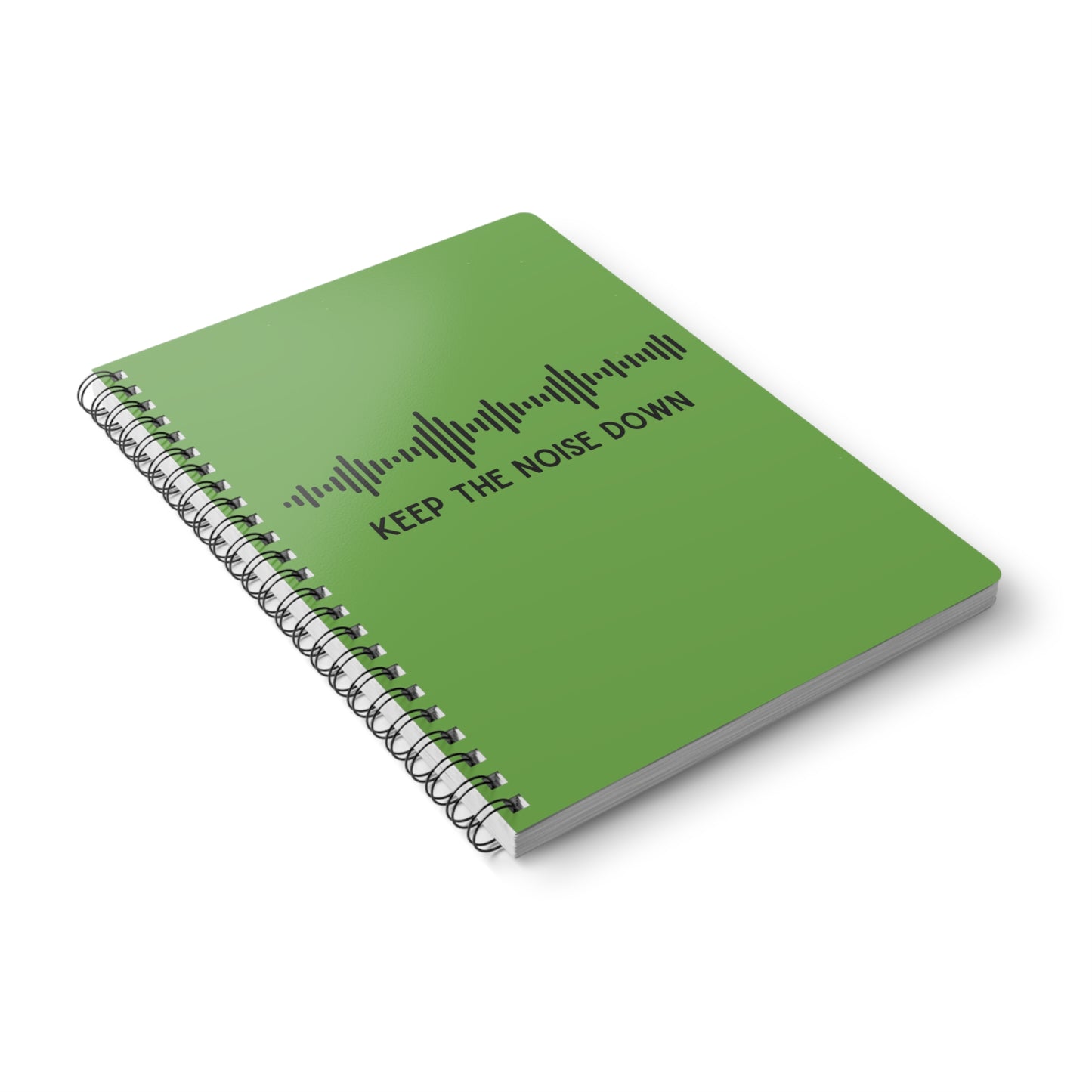 Keep The Noise Down (3) Wirobound Softcover Notebook, A5