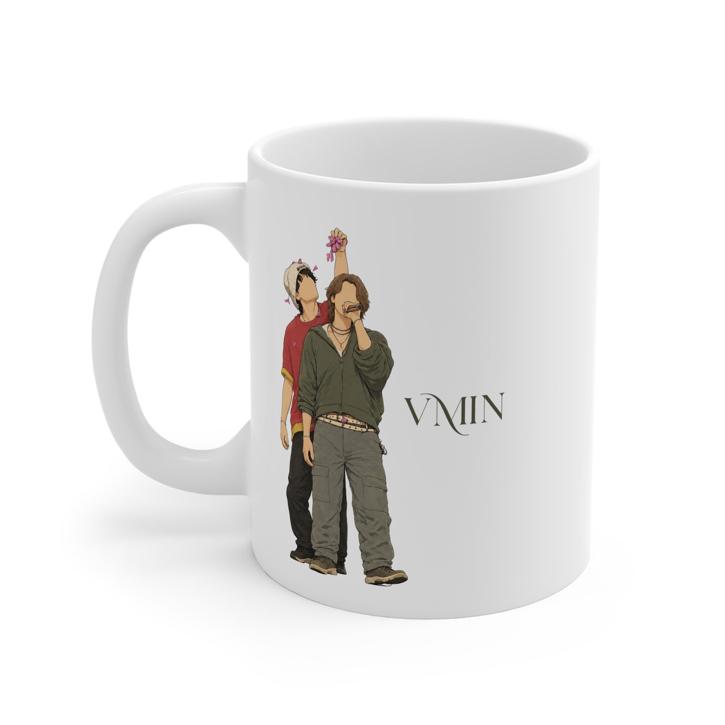 VMin (Taehyung & Jimin BTS Arirang Tour) 11oz White Mug