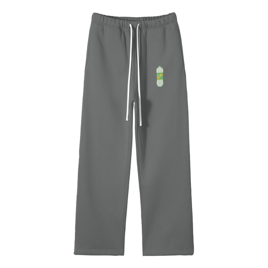 Don't Bottle It Up Streetwear Fleece Straight Leg Pants