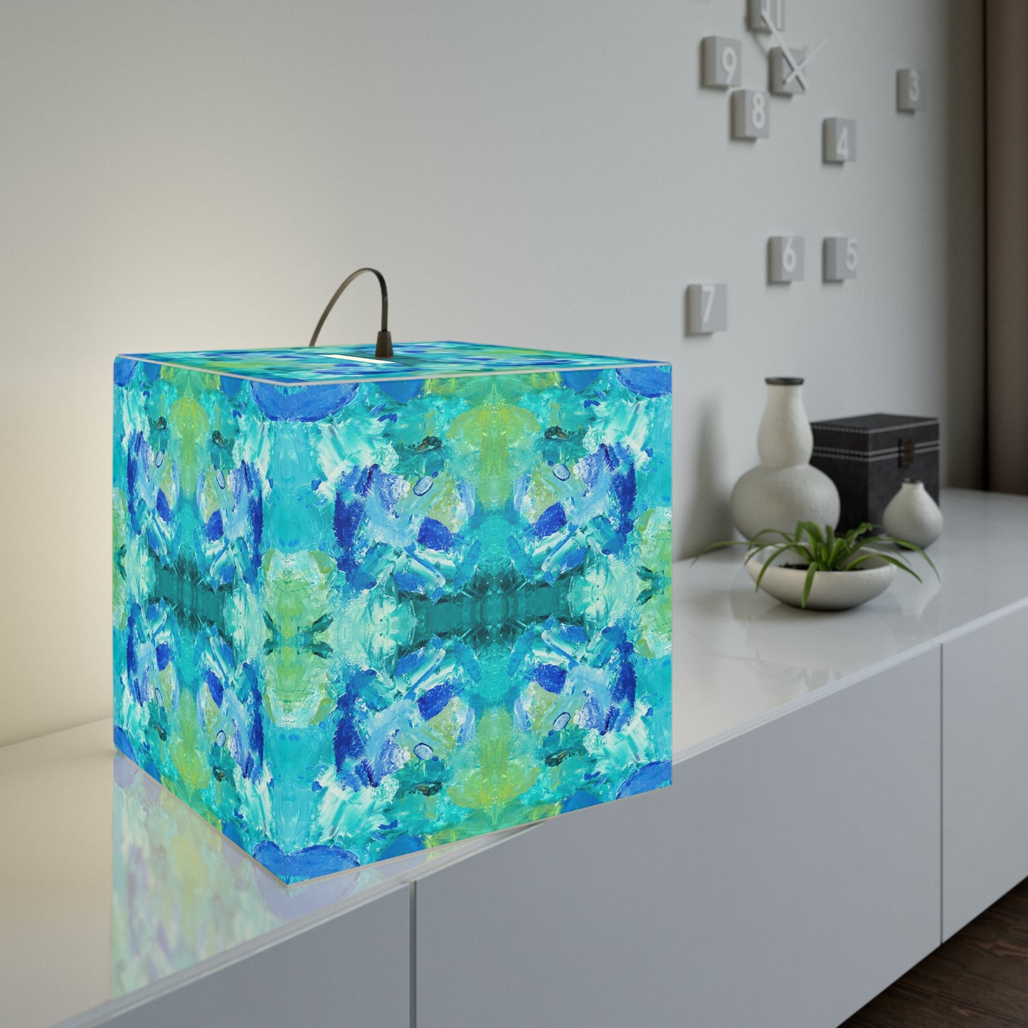 Sea Surchin Light Cube Lamp