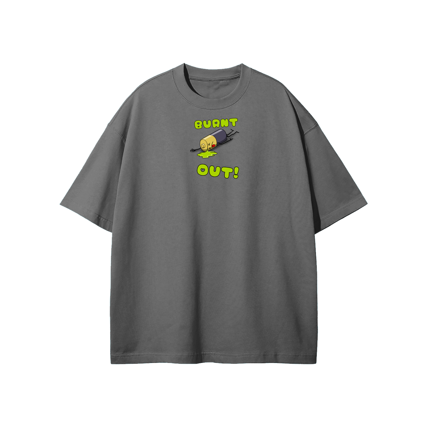 Burnt Out Streetwear Heavyweight Loose Fit T-Shirt