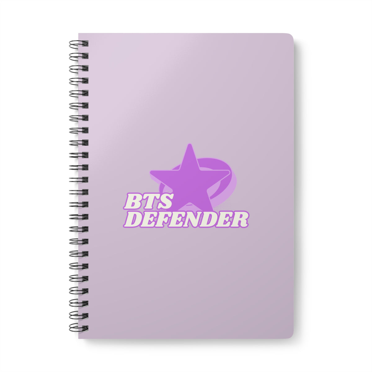 BTS Defender Wirobound Softcover Notebook, A5