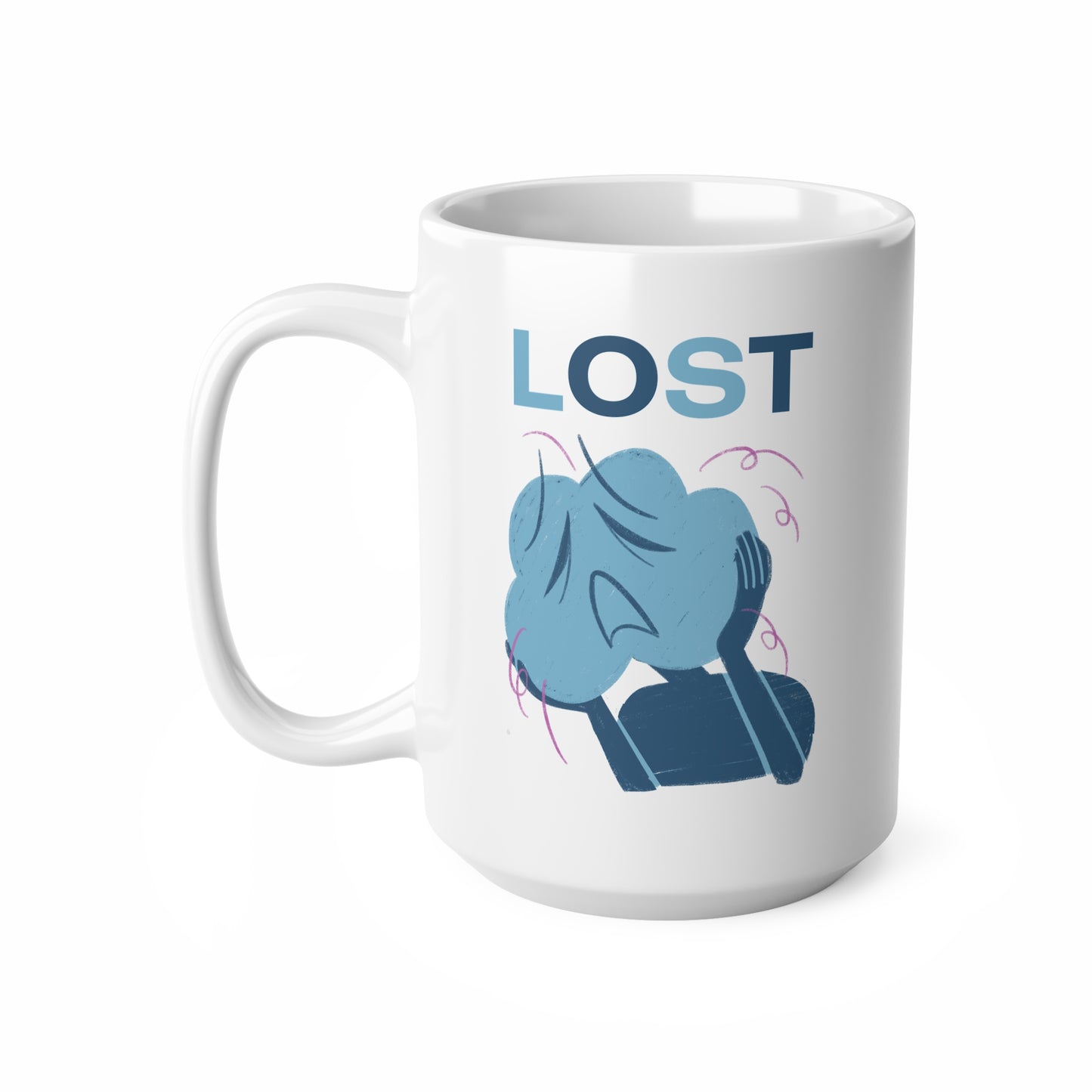 Lost Ceramic Coffee Cup, 15oz