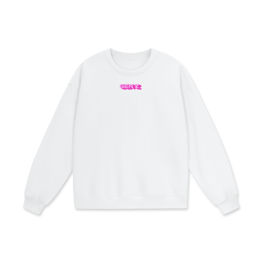 Gen Z Heavyweight Drop Shoulder Oversized Fleece Sweatshirt