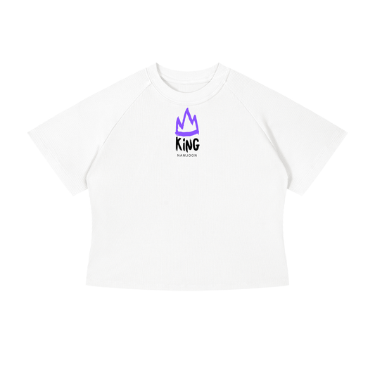 King Namjoon Crop T-Shirt