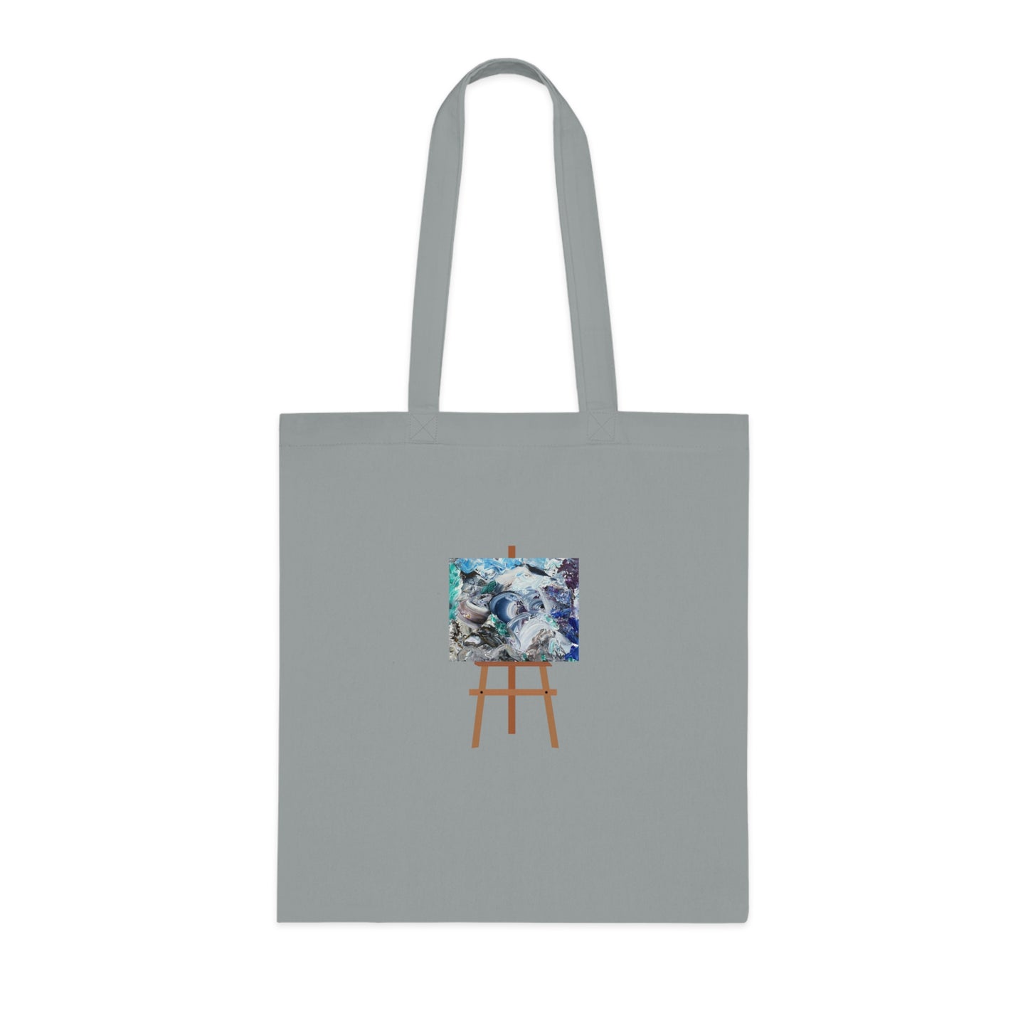 Catch A Big Wave (Easel) Cotton Tote