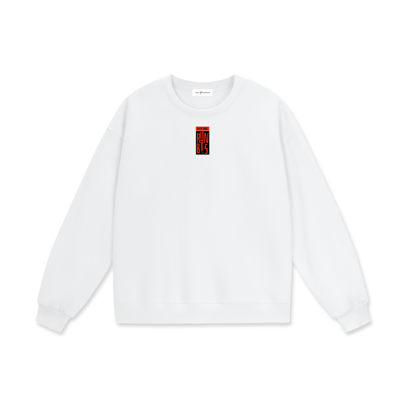 Ask Me About Run BTS 2.0 Heavyweight Drop Shoulder Sweatshirt