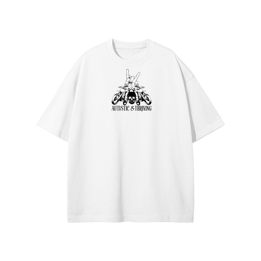 Autistic & Thriving Streetwear Heavyweight Loose Fit T-Shirt