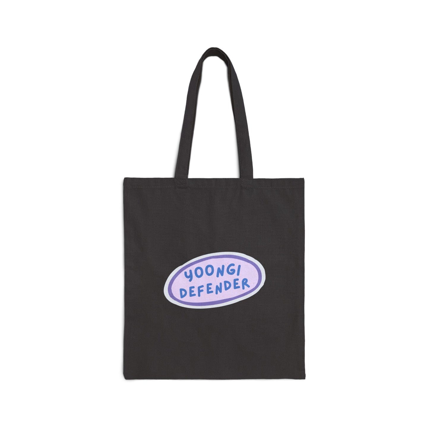 Yoongi Defender Cotton Canvas Tote Bag