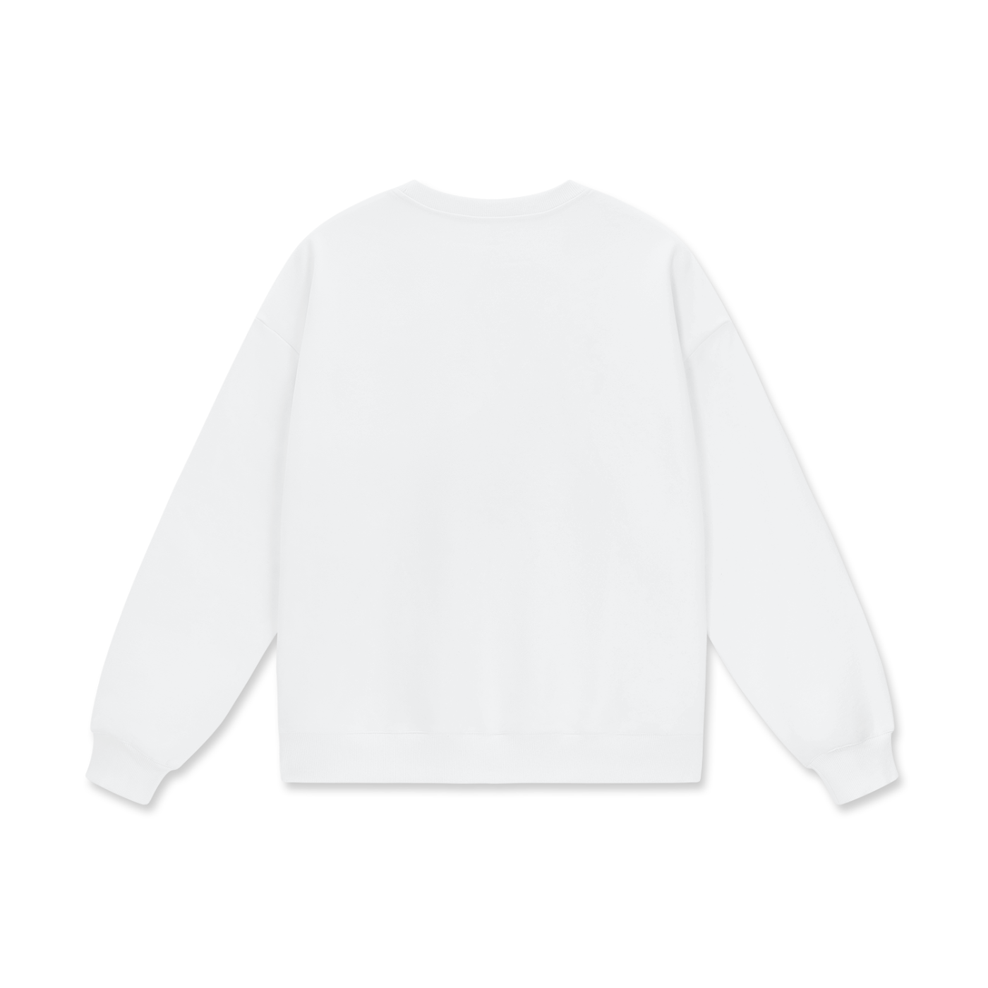 Meltdownerz Bonez Heavyweight Drop Shoulder Oversized Fleece Sweatshirt