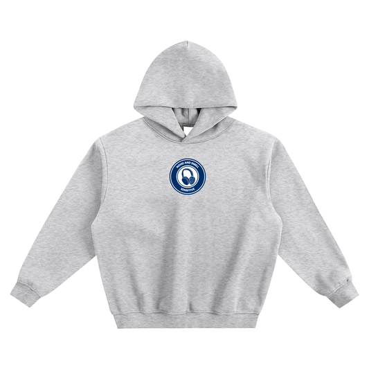 Noise & Smell Sensitive Fleeced Boxy Hoodie