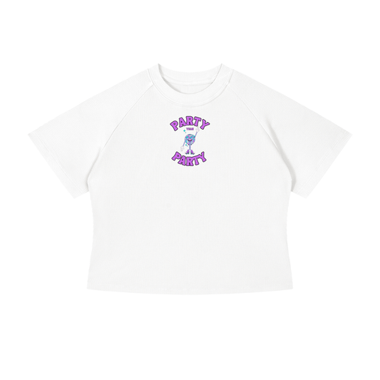 Party Party Yeah (Jungkook) Crop T-Shirt