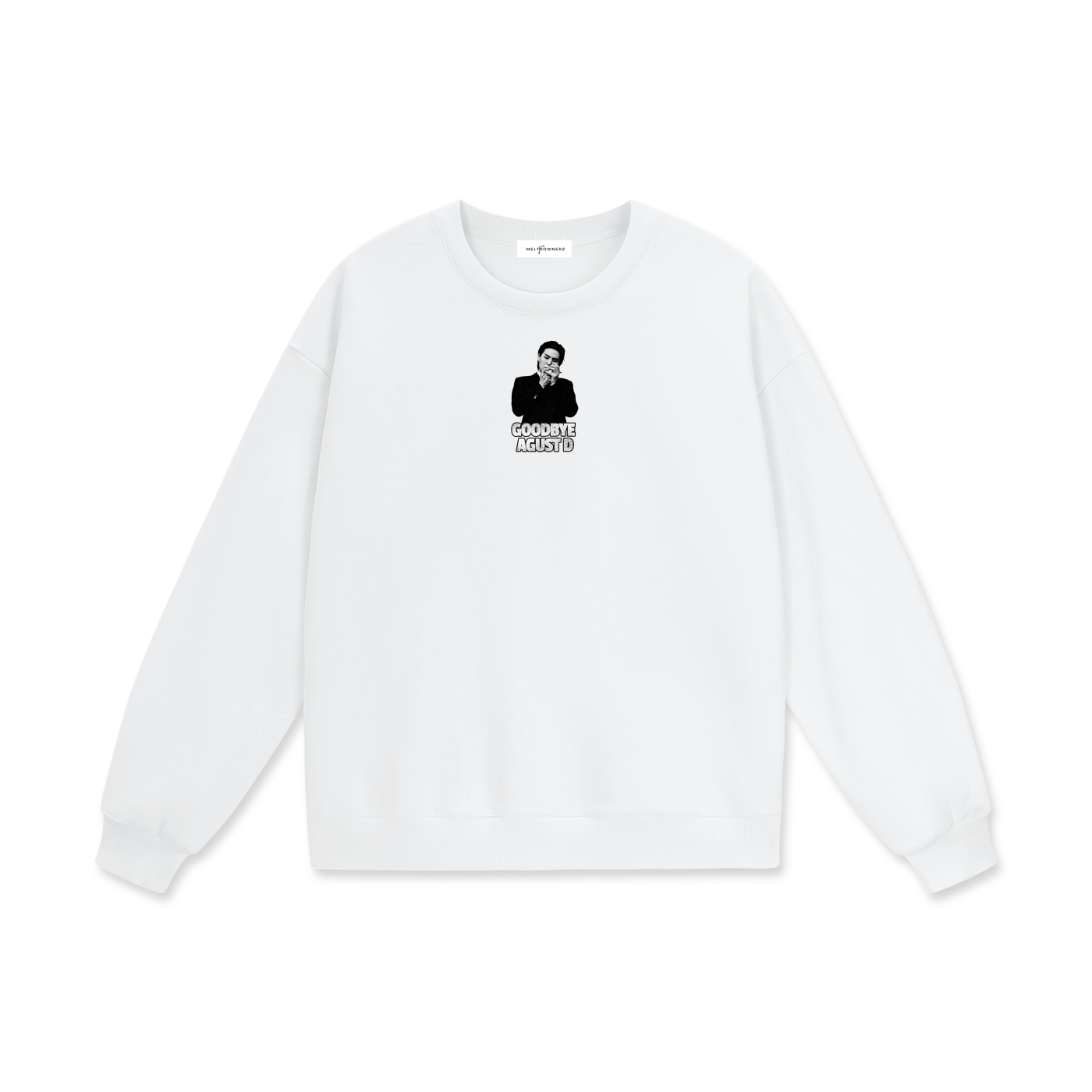 Goodbye Agust D (1) Heavyweight Drop Shoulder Sweatshirt