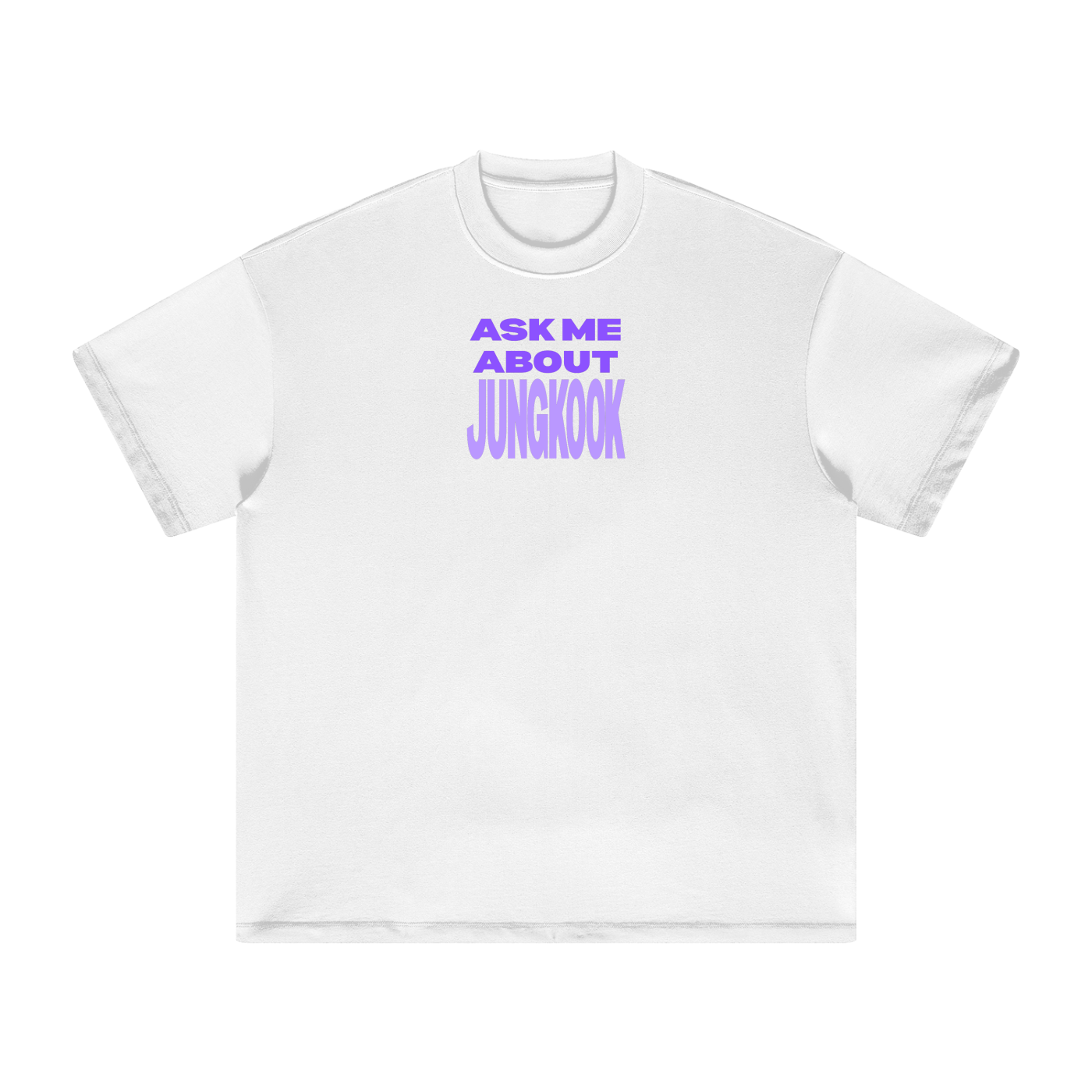 Ask Me About Jungkook Heavyweight T-Shirt