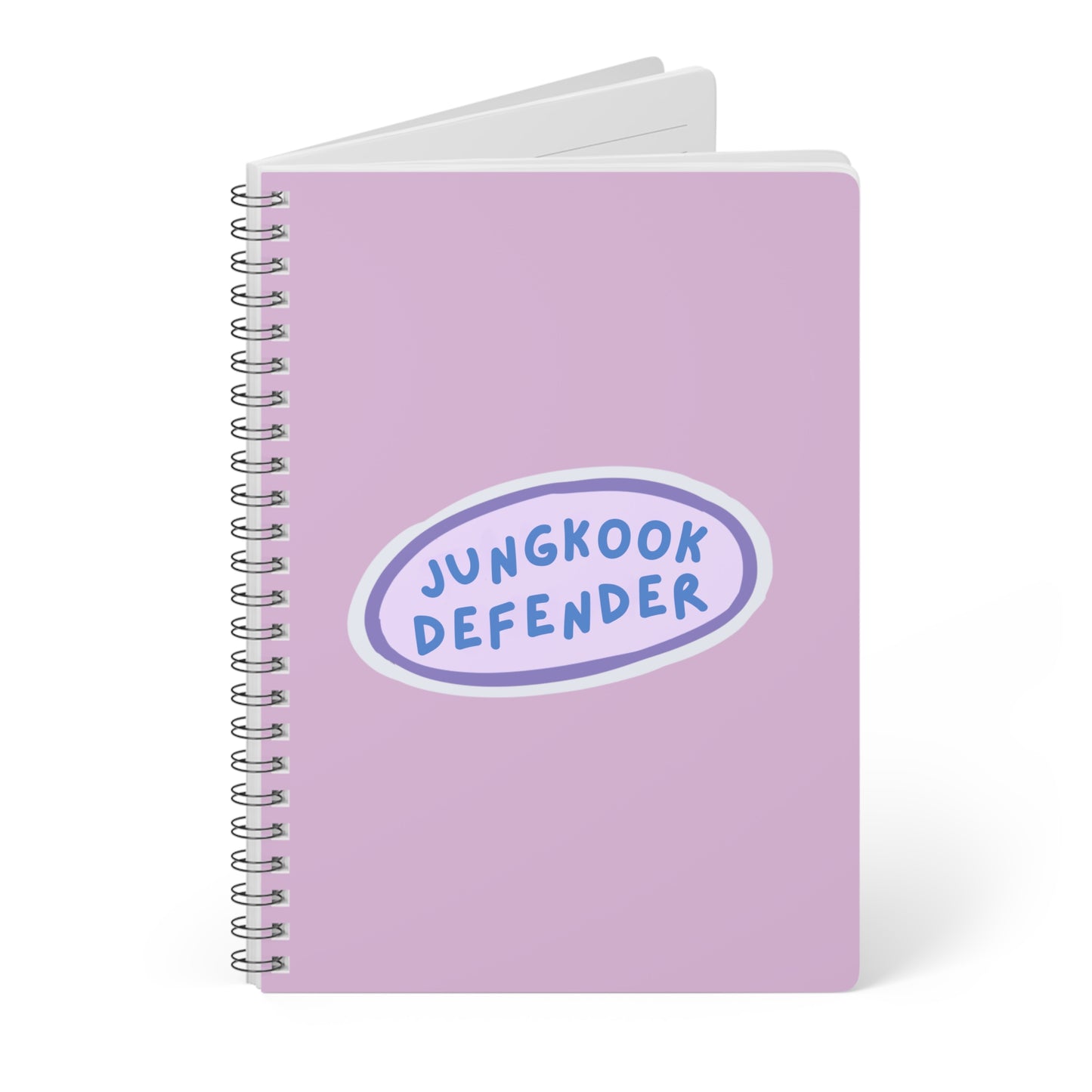 Jungkook Defender Wirobound Softcover Notebook, A5