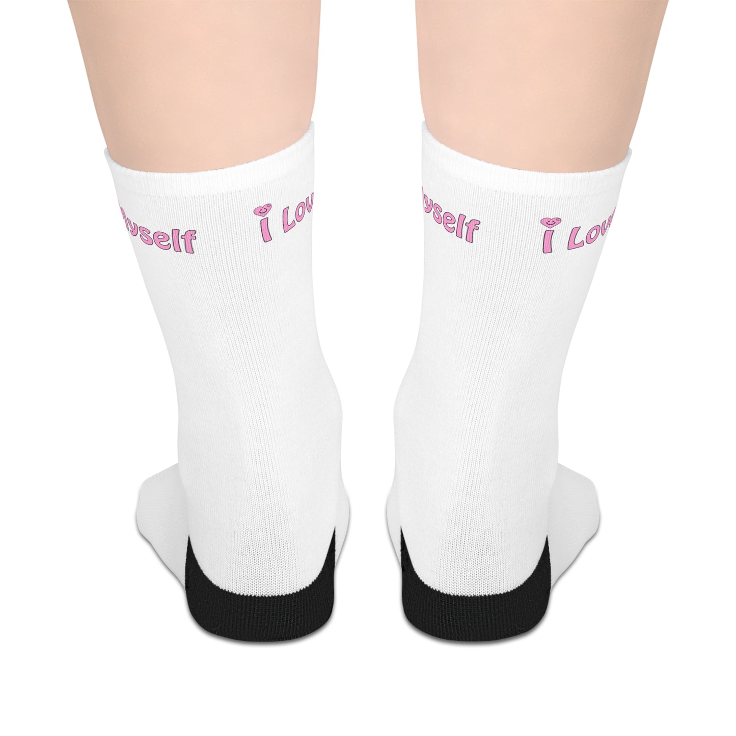 I Love Myself (1) Mid-length Socks
