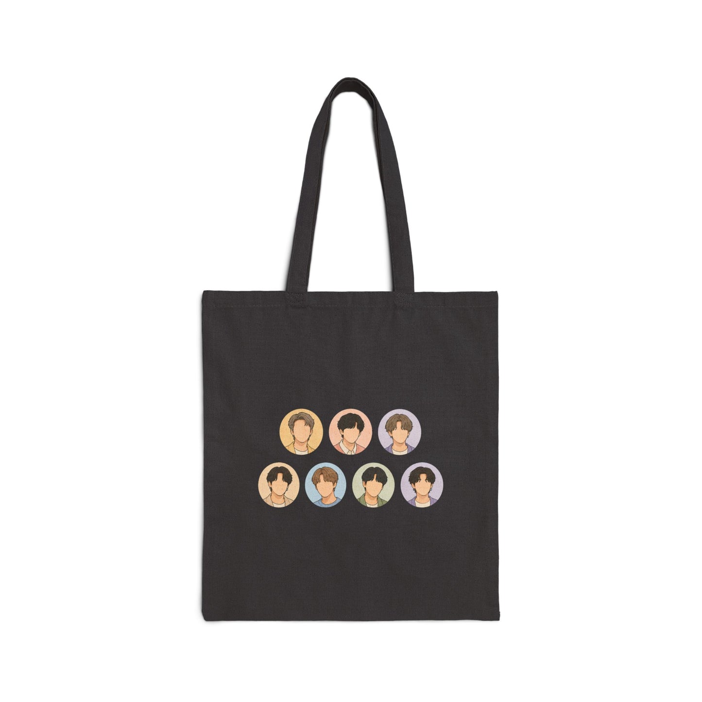BTS All Members Cotton Canvas Tote Bag