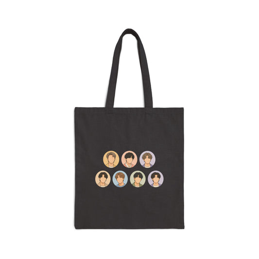 BTS All Members Cotton Canvas Tote Bag