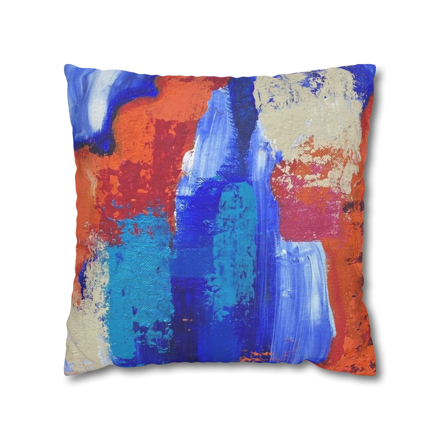MELT Square Poly Canvas (Double Sided) Pillowcase