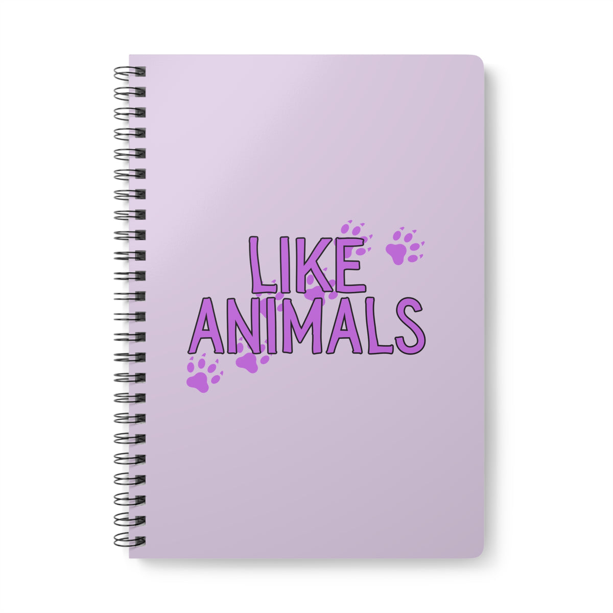 Like Animals BTS (Footprints) Wirobound Softcover Notebook, A5