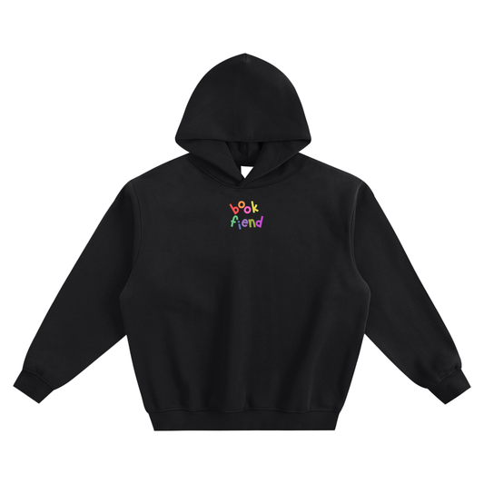 Book Fiend Fleeced Boxy Hoodie
