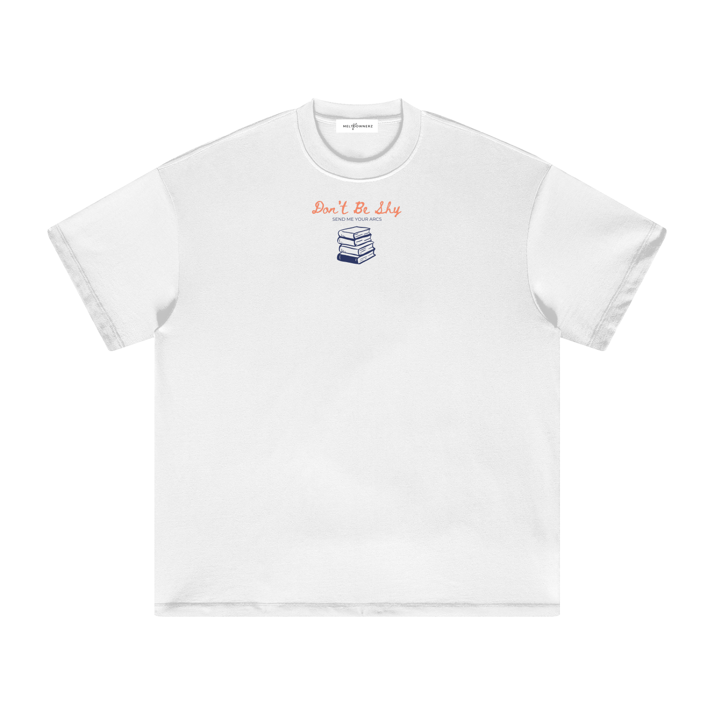 Don't Be Shy Send Me Your Arcs (Stack) Heavyweight T-Shirt