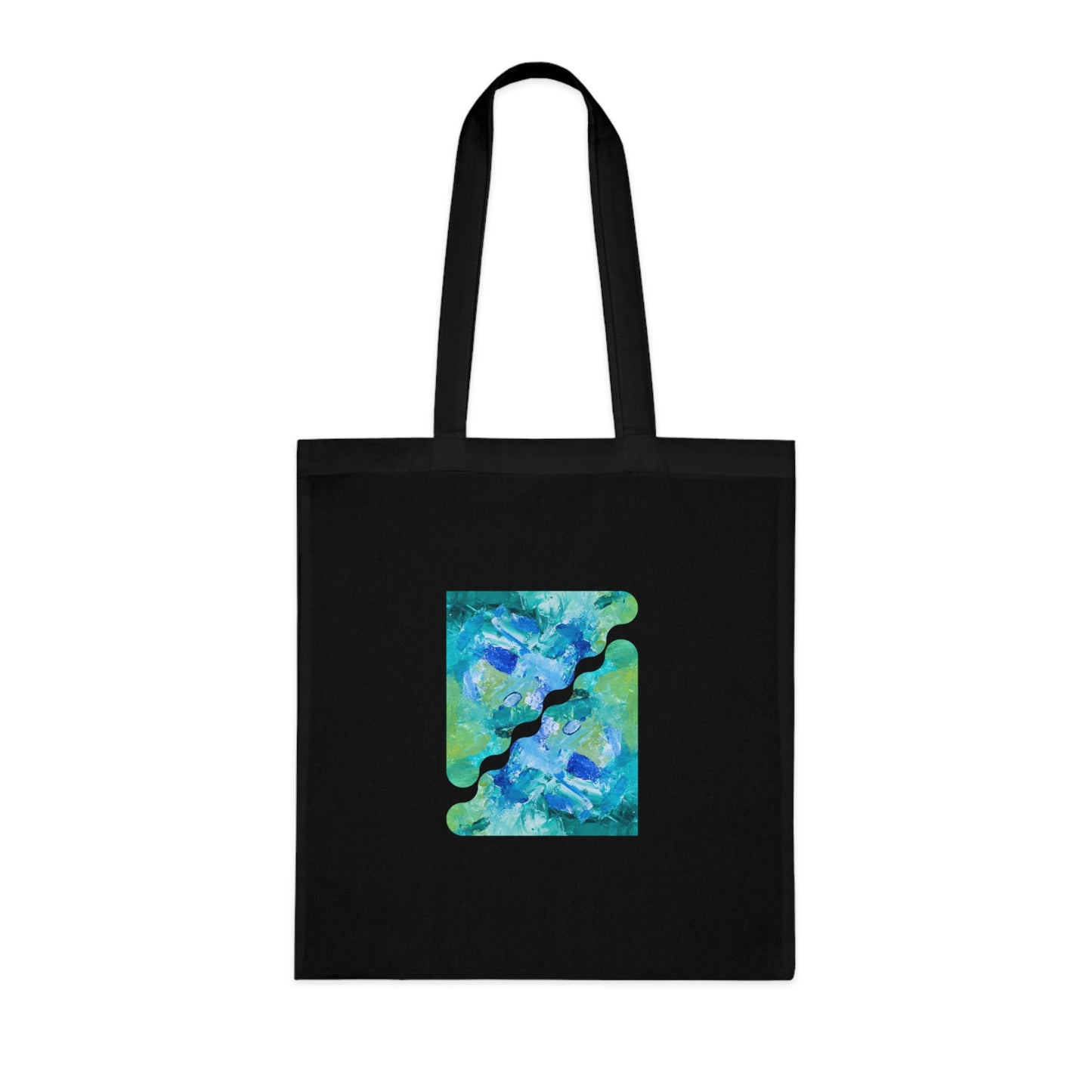 Sea Surchin (Ripple) Cotton Tote