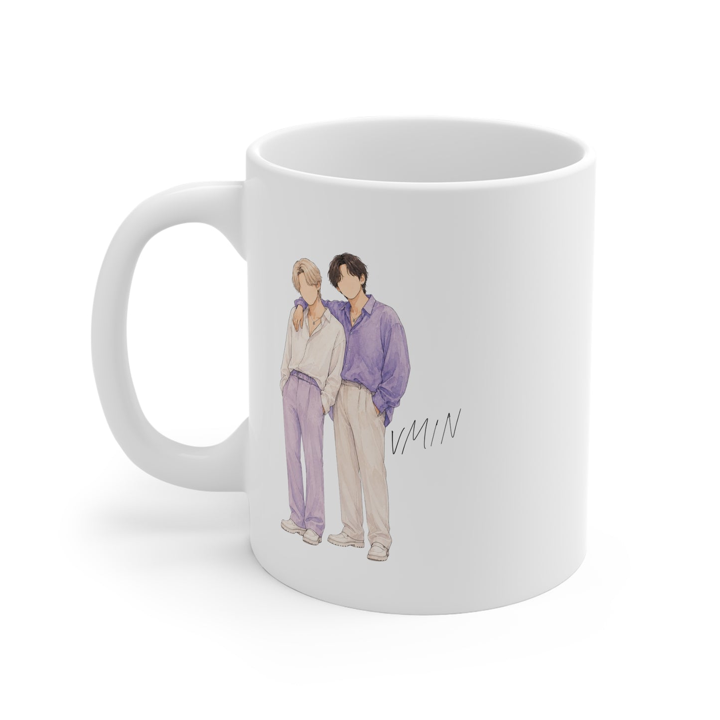 VMin (Taehyung & Jimin) 11oz White Mug