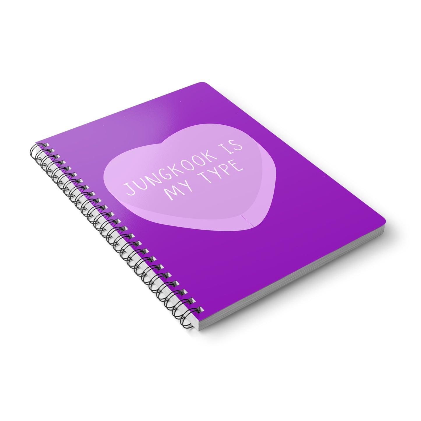 Jungkook Is My Type Wirobound Softcover Notebook, A5