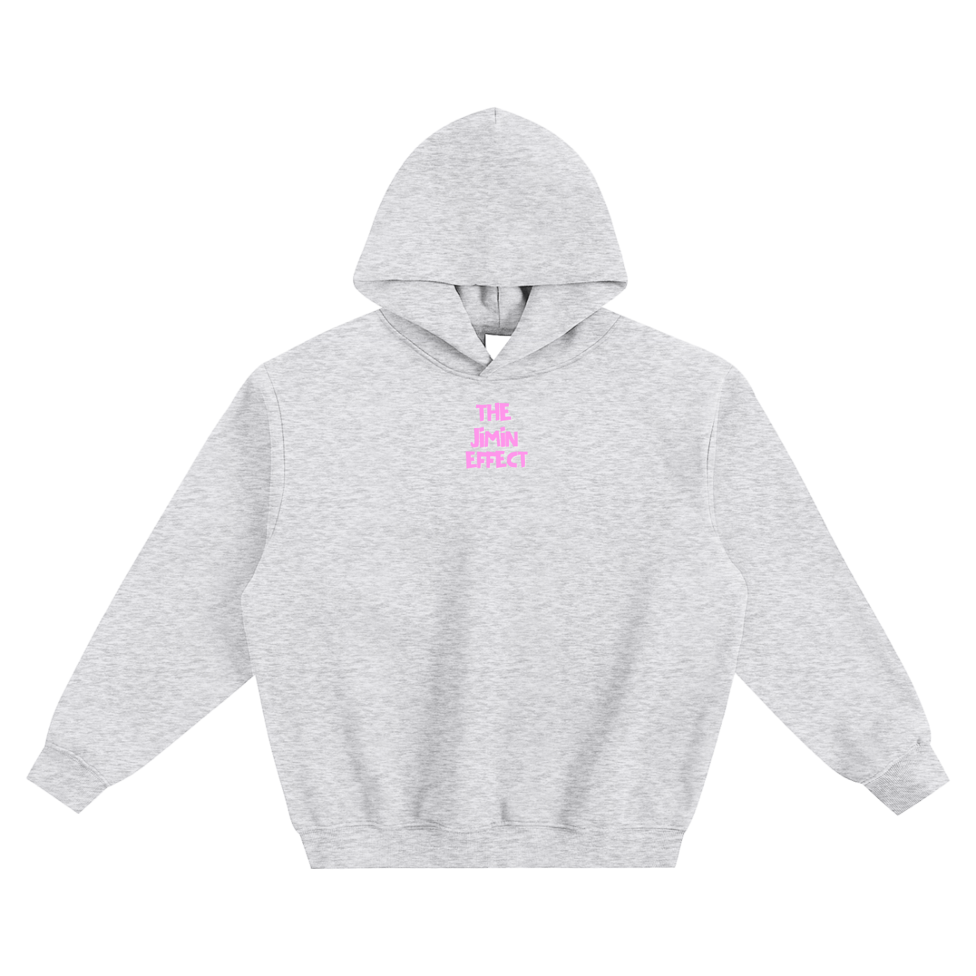 The Jimin Effect (Pink) Fleeced Boxy Hoodie