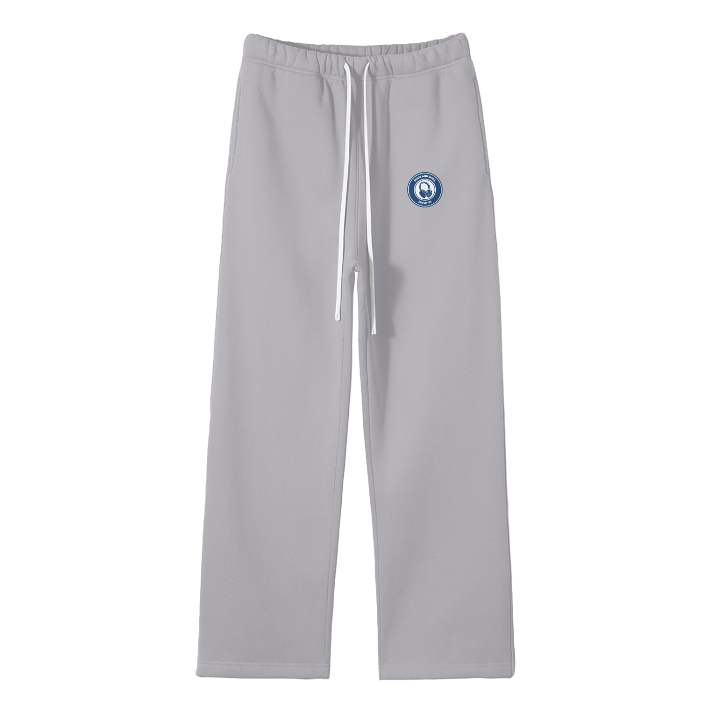 Noise & Smell Sensitive Streetwear Fleece Straight Leg Pants