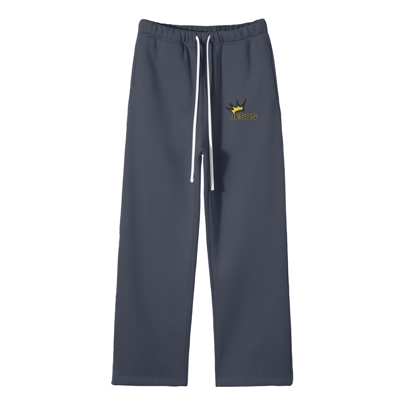 Jesus Is King Streetwear Fleece Straight Leg Pants