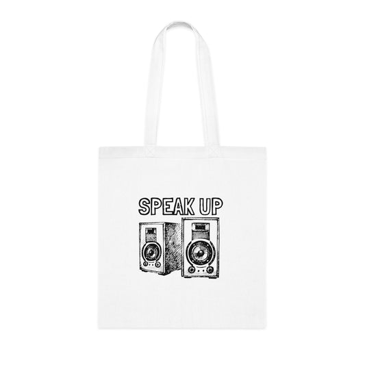 Speak Up (Speakers) Cotton Tote