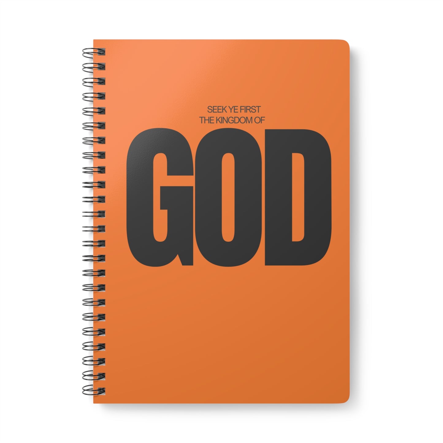 Seek Ye First (2) Wirobound Softcover Notebook, A5