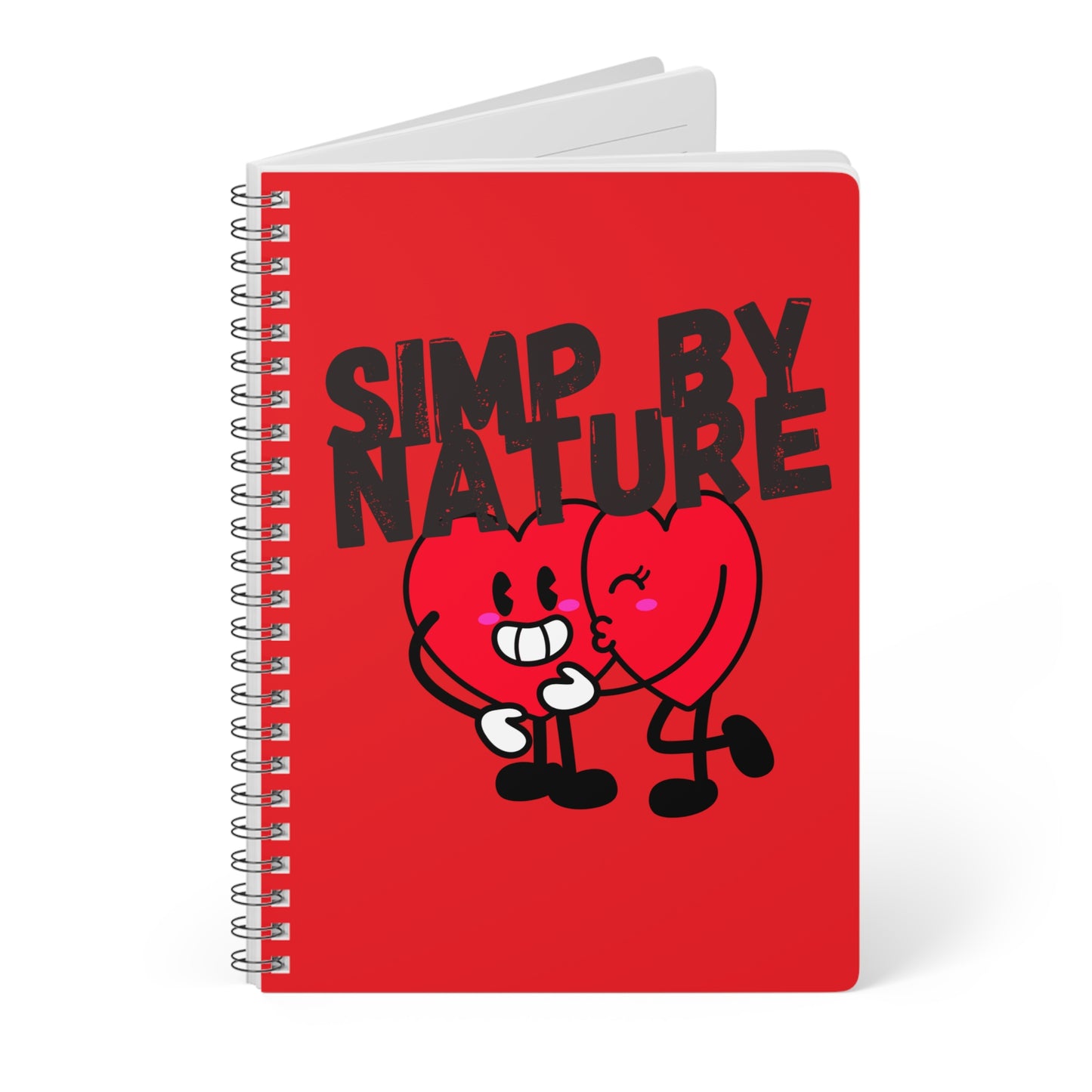 Simp By Nature (3) Wirobound Softcover Notebook, A5