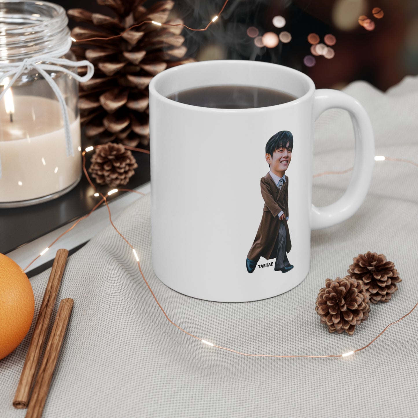 TaeTae 11oz White Mug