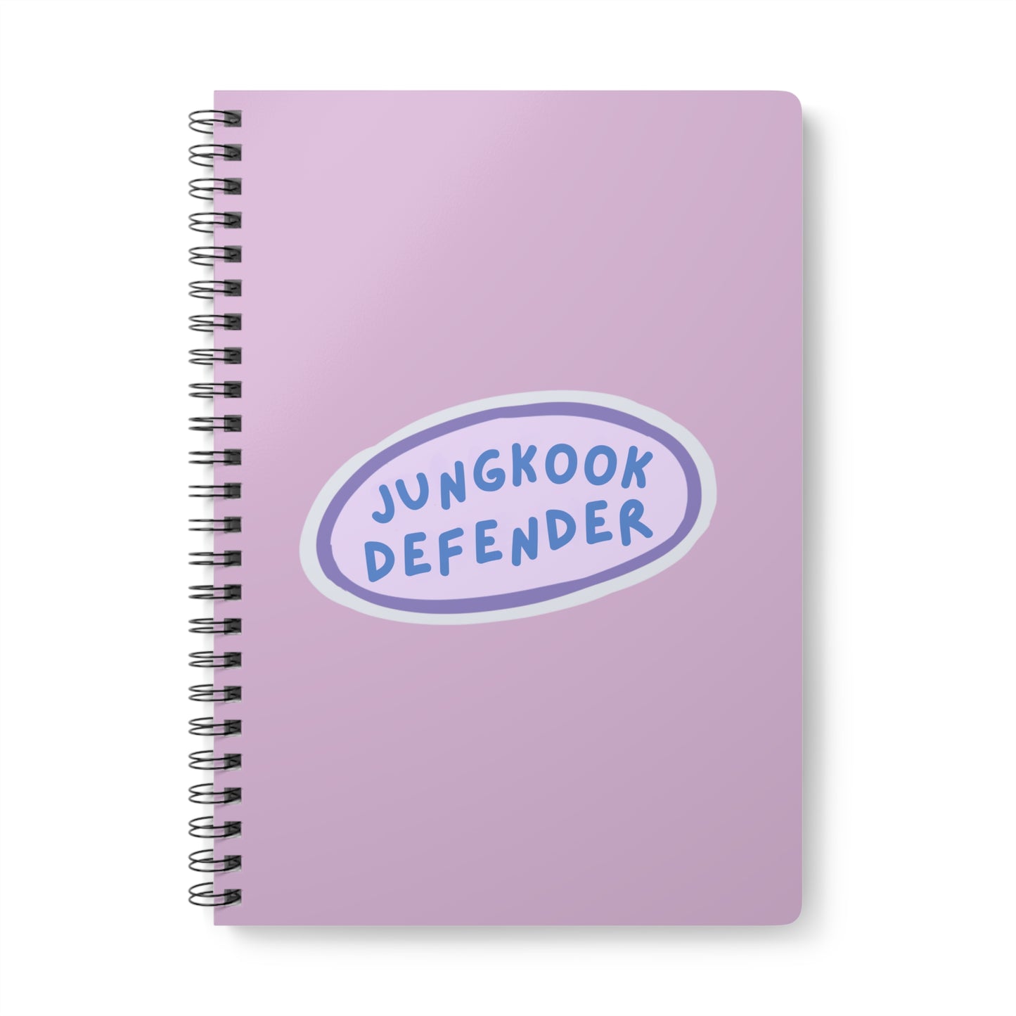 Jungkook Defender Wirobound Softcover Notebook, A5