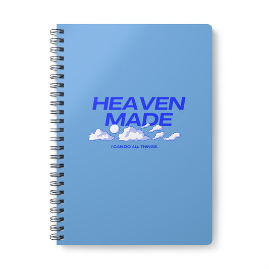 Heaven Made Wirobound Softcover Notebook, A5