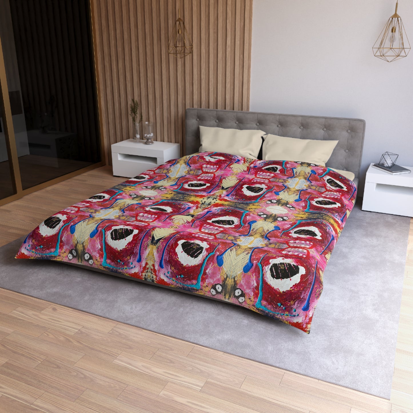 I Sore Microfiber Duvet Cover