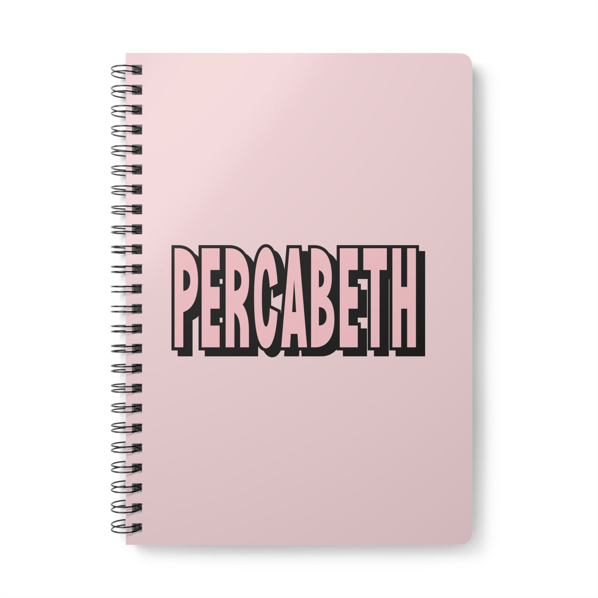 Percabeth Pink (Percy Jackson) Wirobound Softcover Notebook, A5