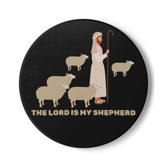 The Lord Is My Shepherd (2) Ceramic Coaster