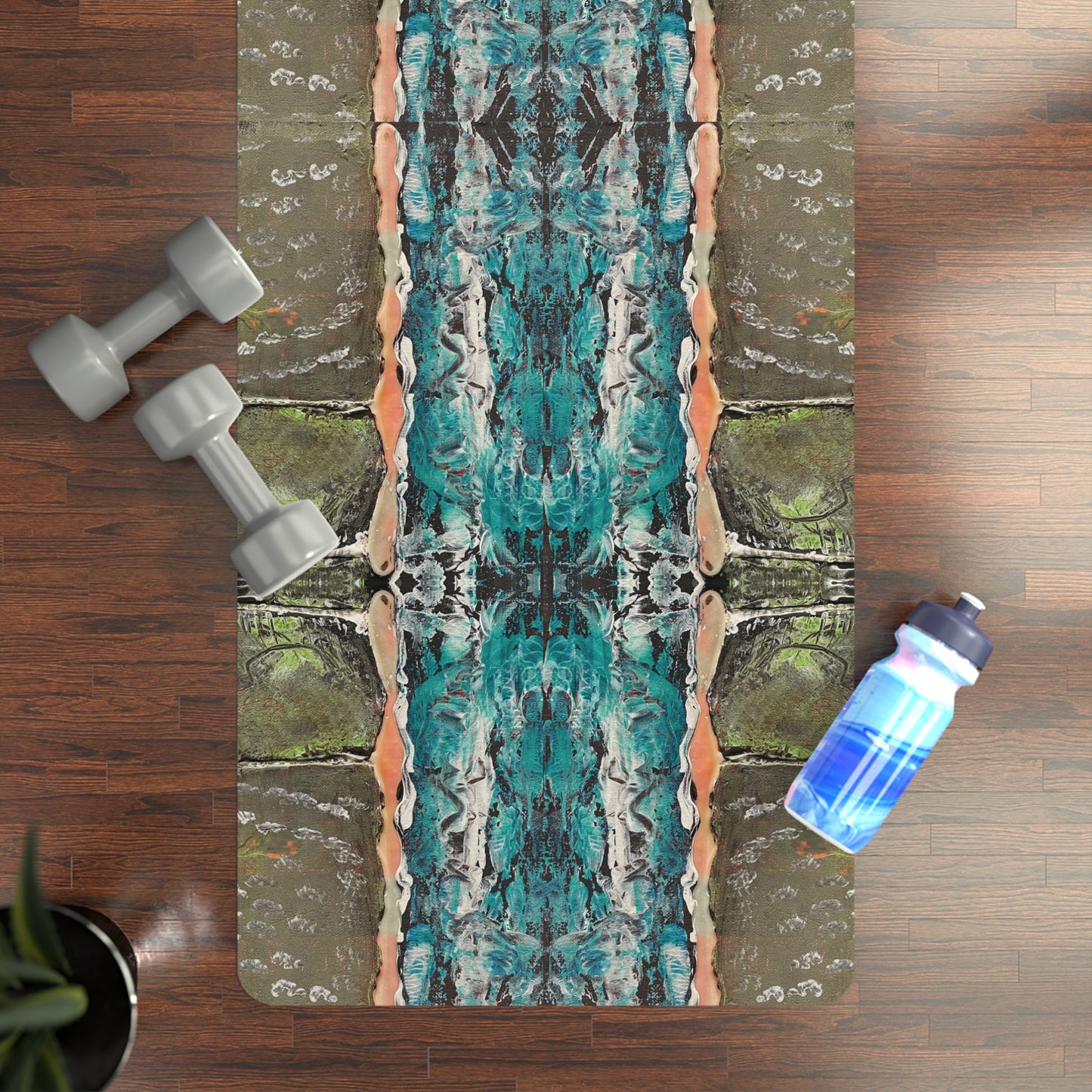 Vector Spectrum Rubber Yoga Mat